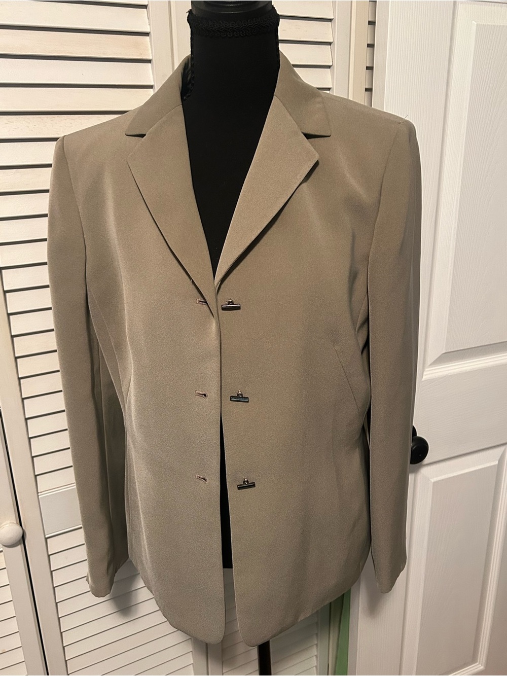 Le Suit Brown Women's Blazer Jacket